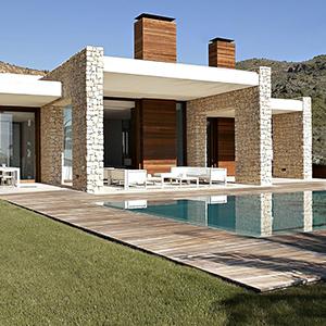 面朝大海 冬暖夏涼 由西班牙Ramon Esteve設(shè)計(jì)山坡上的石頭別墅