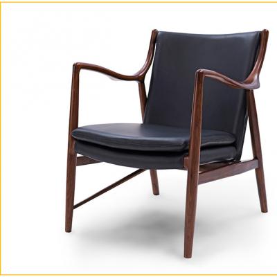 Chair45 Finn Juhl 扶手椅 設(shè)計(jì)師椅 真皮 實(shí)木椅 45號(hào)椅