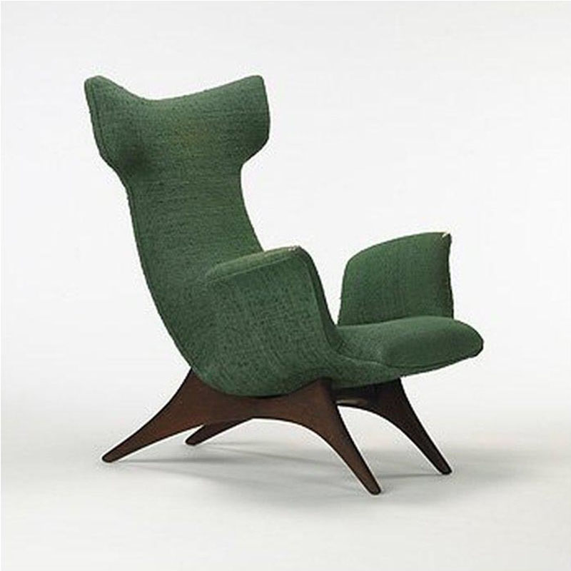 玻璃鋼休閑椅vladimir kagan ondine chair  別墅家具休閑躺椅木質(zhì)