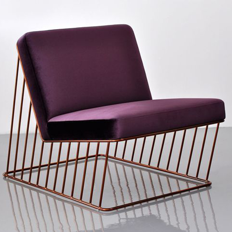 reza feiz不銹鋼網(wǎng)椅Wired Italic Chair腳踏椅躺椅鐵線休閑椅規(guī)格可定制