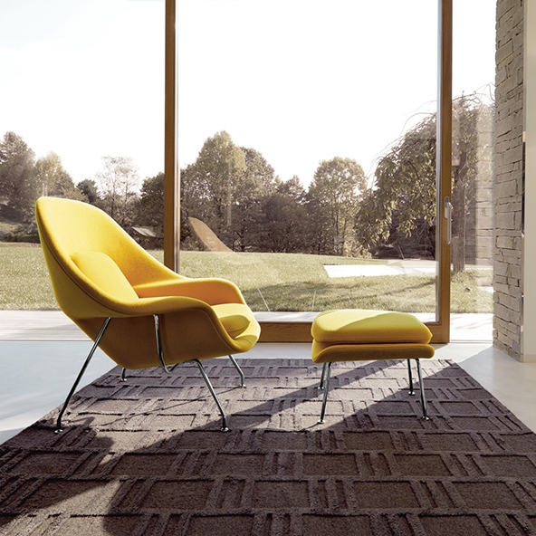 子宮沙發(fā)Womb Sofa客廳子宮長(zhǎng)椅Eero Saarinen埃羅沙里寧雙人位