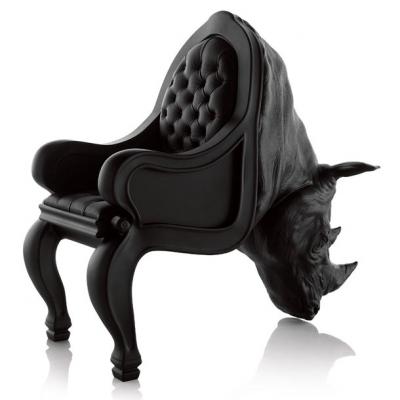 犀牛椅Maximo Riera Rhino Chair 動(dòng)物座椅 霸氣牛頭椅 犀牛雕塑