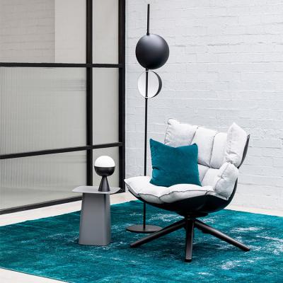 白色布款稻殼椅Husk chair肌肉玻璃鋼稻田洽談酒店休閑椅Patricia Urquiola