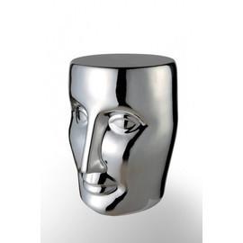 法國 XO Bonze Stool 圓凳，Philippe Starck設(shè)計（銀色亮面）