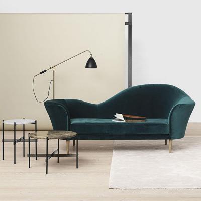 新古典布藝沙發(fā)Gubi Grand Piano Sofa 酒店會(huì)所樣板房西餐廳卡座