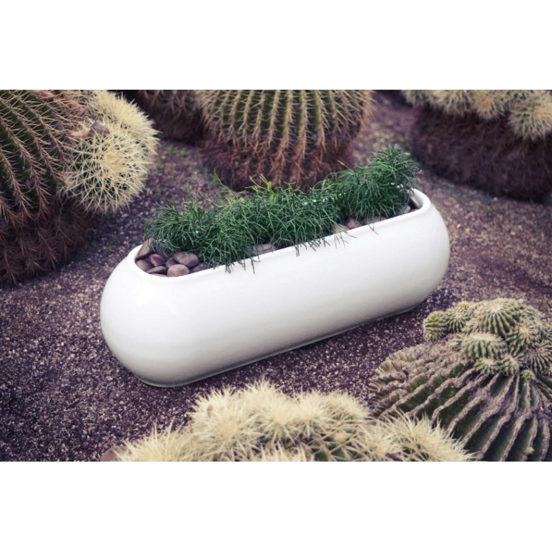 玻璃鋼花盆VONDOM Kannelloni pot花器 酒店售樓處大堂裝飾花器 溫頓