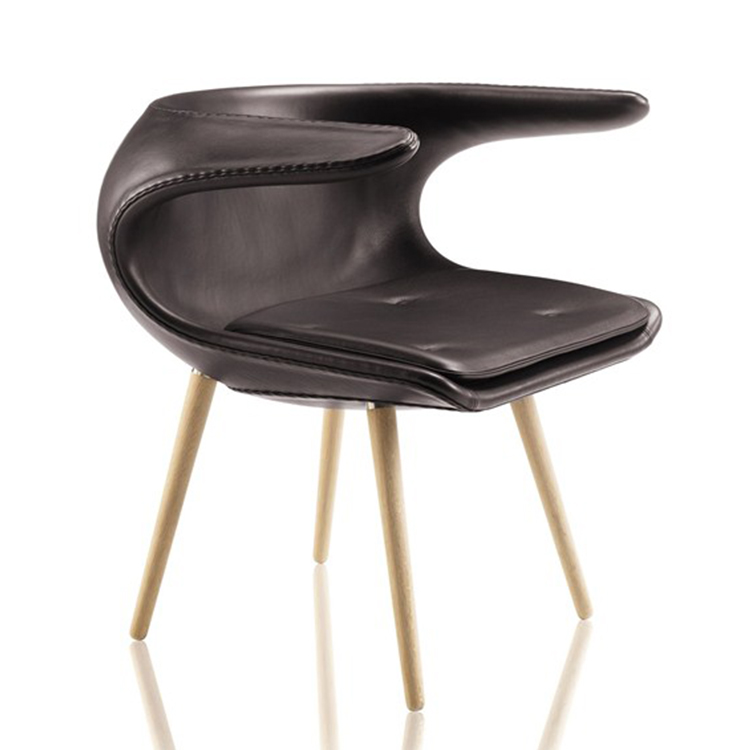 皮質(zhì)款漢斯玻璃鋼餐椅Hans Wegner  丹麥FurnID電視電影廣告道具出租 宜家定制