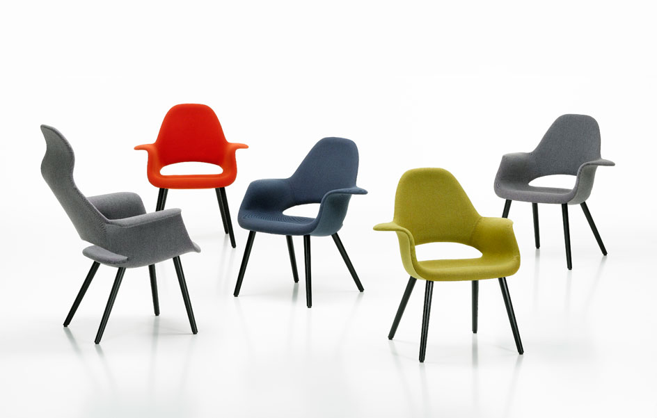 Organic Chair沙發(fā)椅創(chuàng)意簡約休閑實木布藝餐椅 單人扶手沙發(fā)椅子