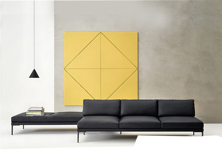 steeve three seat sofa 北歐簡約布藝包客廳三人位沙發(fā)軟體定制