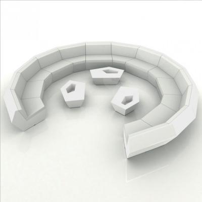 玻璃鋼菱形組合多人沙發(fā) 戶外高端酒店沙發(fā) 圓形 國際會(huì)議  任意組合 茶幾 聚會(huì)party