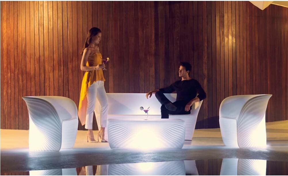 戶外家具玻璃鋼造型椅 休閑玻璃鋼椅 波浪紋椅 會所酒店游泳池家具