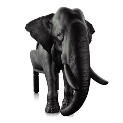 Riera elephant chair大象椅 動(dòng)物椅 藝術(shù)玻璃鋼椅 擺件 MAXIMO