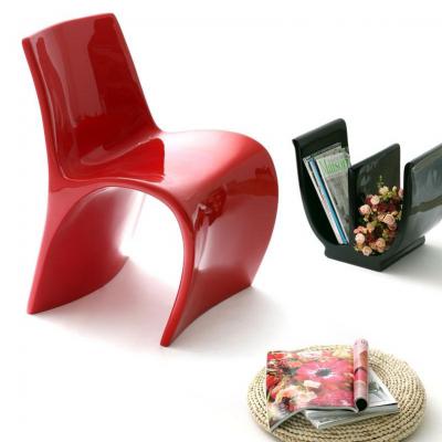 簡約個性字母H型桌椅 玻璃鋼拱橋椅 創(chuàng)意休閑椅 酒店 家用餐椅