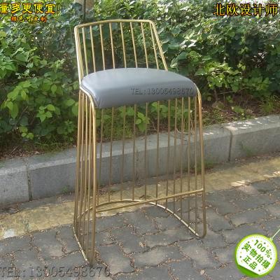 實(shí)物現(xiàn)貨北歐經(jīng)典復(fù)古吧椅不銹鋼原色金色腳顏色面料規(guī)格可定制酒店樣品房