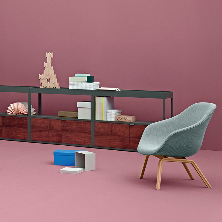 丹麥HAY現(xiàn)貨休閑椅AAL83北歐布面低背躺椅About A Lounge 83