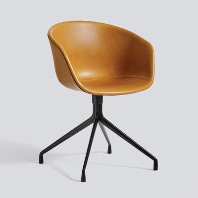 丹麥HAY全包旋轉(zhuǎn)扶手椅AAC21皮質(zhì)旋轉(zhuǎn)椅布面旋轉(zhuǎn)椅餐椅休閑椅