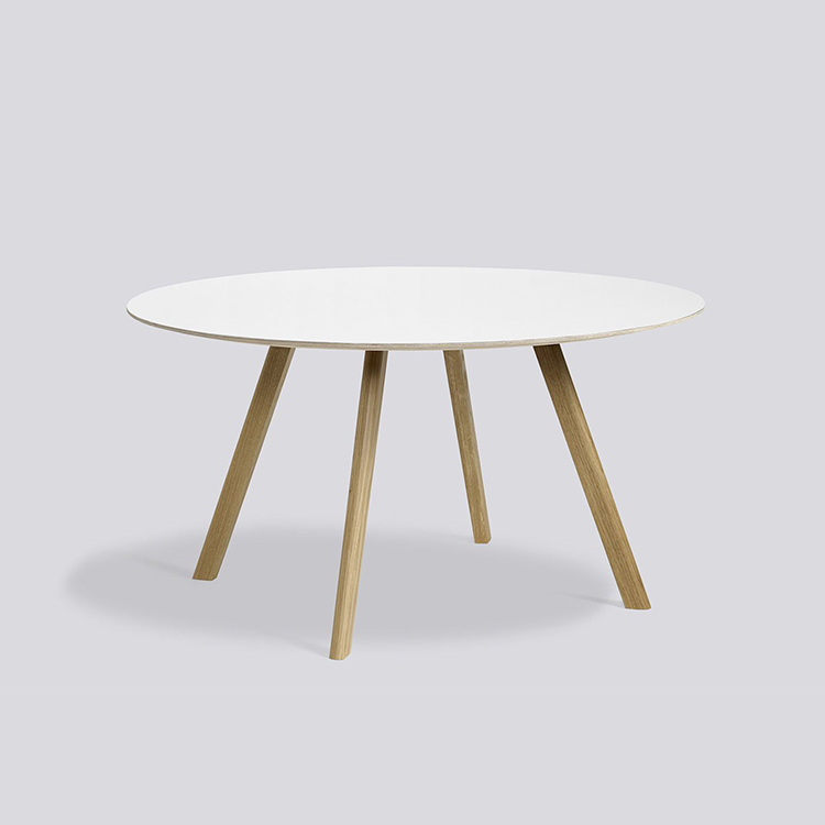 丹麥HAY大圓桌CPH 25直徑1.4米橡木大圓桌8-10人餐桌正品預(yù)定