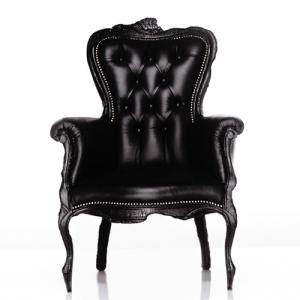 煙椅Smoke 單人沙發(fā)Maarten Baas moooi 實木躺椅單人椅高貴皇家家具