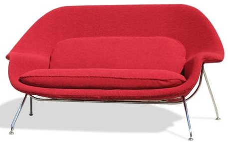 Womb子宮沙發(fā)Sofa客廳子宮長椅Eero Saarinen埃羅沙里寧雙人位