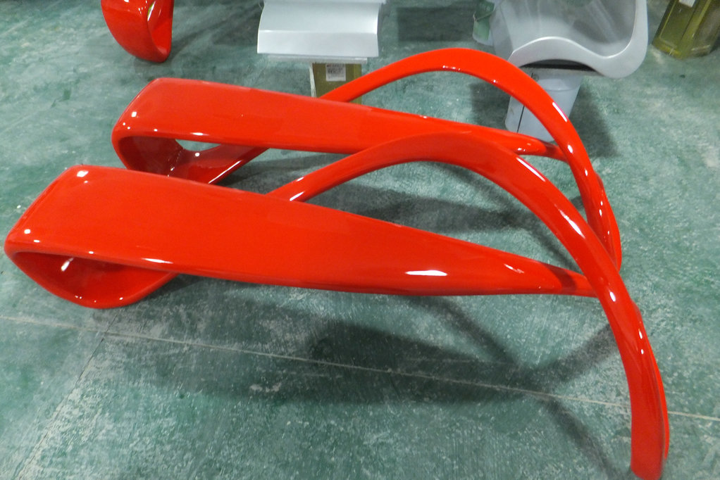 時(shí)尚創(chuàng)意蜻蜓休閑椅 戶外玻璃鋼休息椅 景區(qū)商場公共場所休息椅