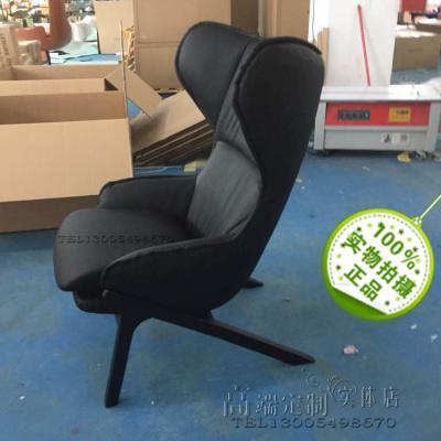 實物拍照照片Patrick Norguet 休閑椅卡西納Wing chair P22 Armchair
