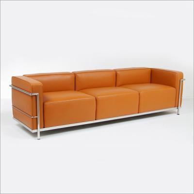 三人位沙發(fā)Le Corbusier柯布西耶Sofa Lc3辦公休閑發(fā)規(guī)格面料可定制
