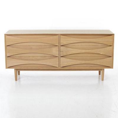 實木六門柜vodder sideboard創(chuàng)意時尚電視柜斗柜樣板房酒店家具