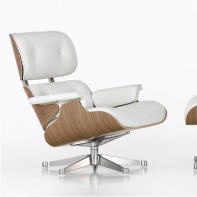 休閑椅伊母斯Eames Lounge Chair and Ottoman躺椅  辦公書房椅 彎板椅