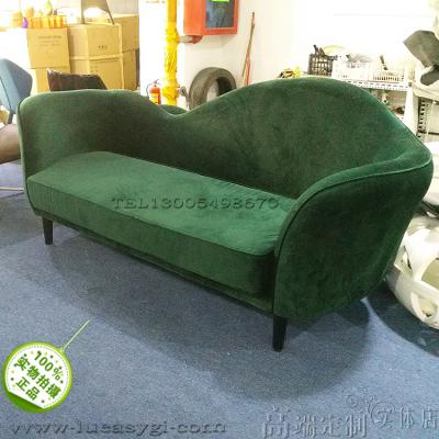 新古典布藝古比·格蘭德鋼琴沙發(fā)Sofa 酒店會所樣板房西餐廳卡座