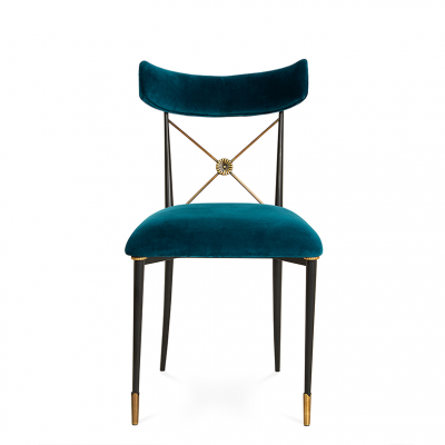 個(gè)性設(shè)計(jì)最美家具設(shè)計(jì)網(wǎng) 五金家具 高端輕奢金屬布藝靠背餐椅軟裝設(shè)計(jì)樣板房洽談椅