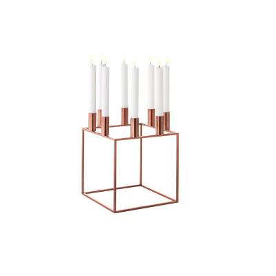 宜家定制 立方鐵藝燭臺 簡約樣板房餐桌軟裝幾何浪漫燭臺擺件 大師家具設(shè)計網(wǎng)