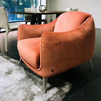 北歐家具定制 意大利家具納圖茲 扶手椅沙發(fā) 面料顏色可定制