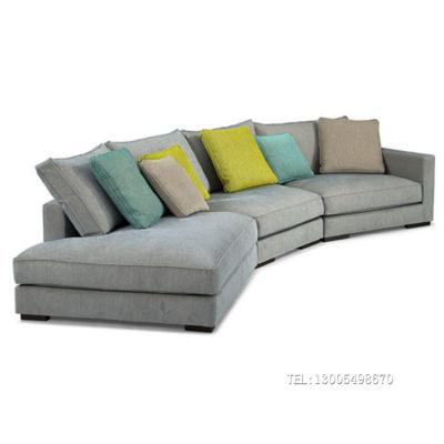 大方塊半圓形 法國進(jìn)口家具沙發(fā) 沙發(fā)定制弧形半月圓