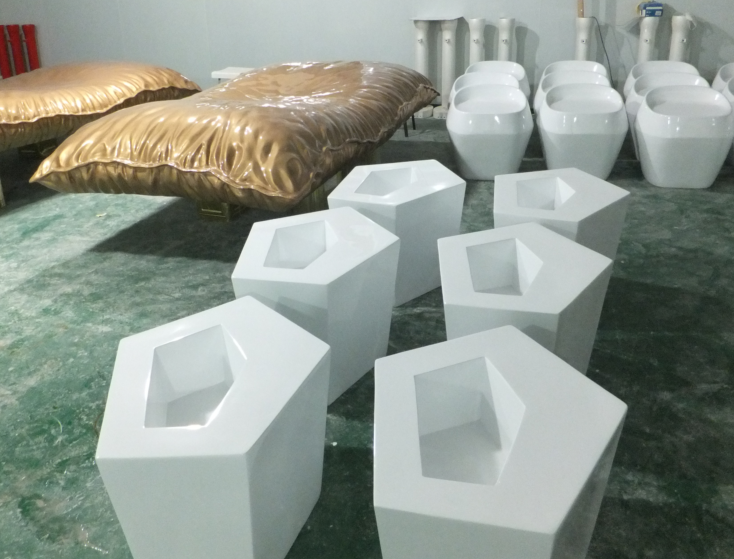 玻璃鋼 菱形茶幾北歐美簡(jiǎn)約經(jīng)典創(chuàng)意時(shí)尚家具北歐美 定制家具