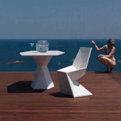 北歐玻璃鋼休閑椅 定制家具多邊形組合茶幾桌 時尚創(chuàng)意菱形椅子