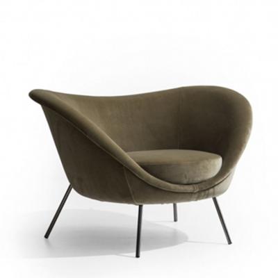 北歐設(shè)計師 經(jīng)典現(xiàn)代家具酒店賓館樣板間寫字樓躺椅 布藝真皮休閑椅沙發(fā)