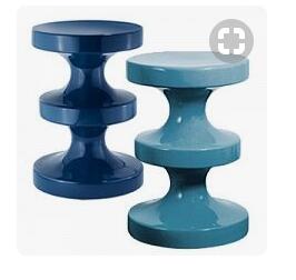 John Mathias Bernhardt設計Bishop Stool 酒吧吧椅 玻璃鋼榻|卵石|墩|凳