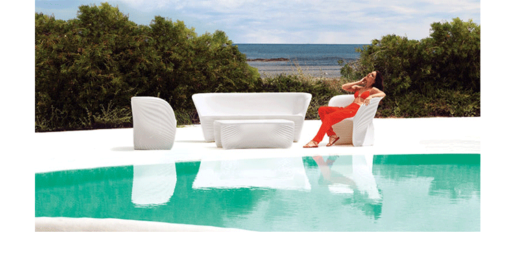 設(shè)計(jì)師家具 玻璃鋼波浪紋戶(hù)外茶幾 電視電影廣告道具出租