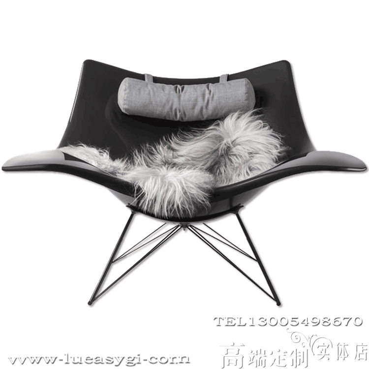 創(chuàng)意設(shè)計師家具 魚椅搖擺椅 休閑椅躺椅 午睡椅 海洋館 體育游泳池館家具 半圓鍋椅傘椅