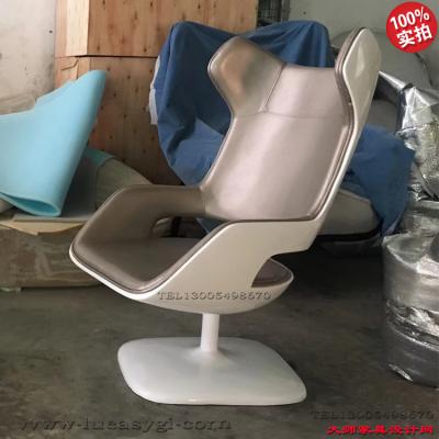 玻璃鋼+海錦+皮質(zhì)躺椅 休閑椅 電腦椅 酒店 會所 科技 化驗室 北歐歐美家具高端個性定制