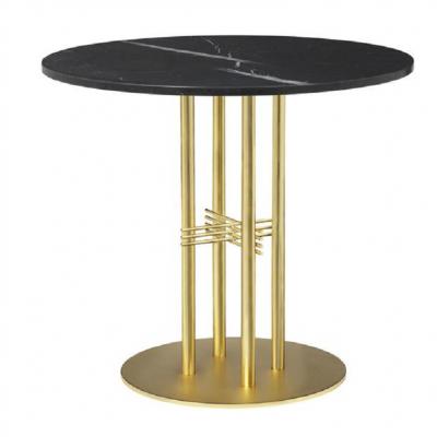 居家豪華 經(jīng)典耐看百搭 北歐宜家極簡(jiǎn)現(xiàn)代風(fēng)格五金電鍍大理石餐桌洽談桌