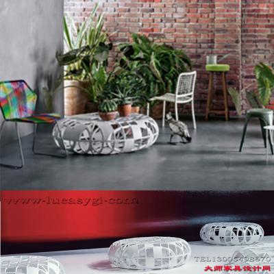 玻璃鋼復(fù)古創(chuàng)意邊幾 鏤空靈動(dòng)視覺(jué)茶幾 雞籠茶幾 桌子 簡(jiǎn)結(jié)家具