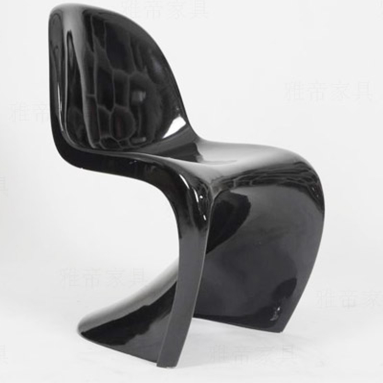 番頓餐椅玻璃鋼兒童版休閑椅Vitra verner panton junior chair樣品房展