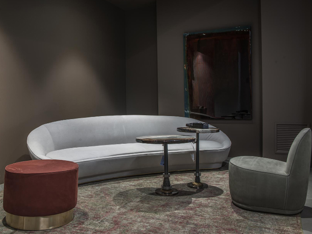 Janette sofa 沙發(fā)意大利品牌 Baxter  JANETTE SOFA  圓形半月形 會(huì)議洽談商務(wù)家具