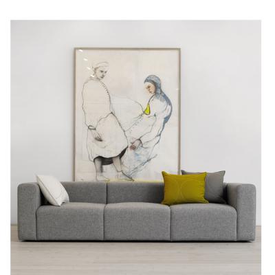 HAY Mags 3 Seater布藝沙發(fā)三人座舒適北歐簡約設(shè)計(jì)客廳沙發(fā)