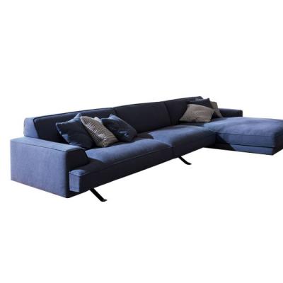 Bonaldo  Slab Plus sofa 沙發(fā) 五金腳布藝皮質(zhì)多人貴妃沙發(fā)