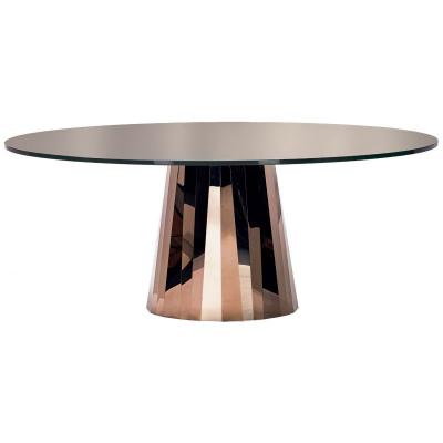 ClassiCon  Pli  餐桌 圓桌 茶幾辦公桌 展廳輕奢 酒店會(huì)所會(huì)堂 高端不銹鋼鏡面反光表面