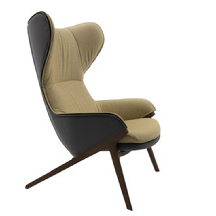 Wing chair P22 Armchair 卡西納休閑椅 會(huì)客椅 接待椅 設(shè)計(jì)師