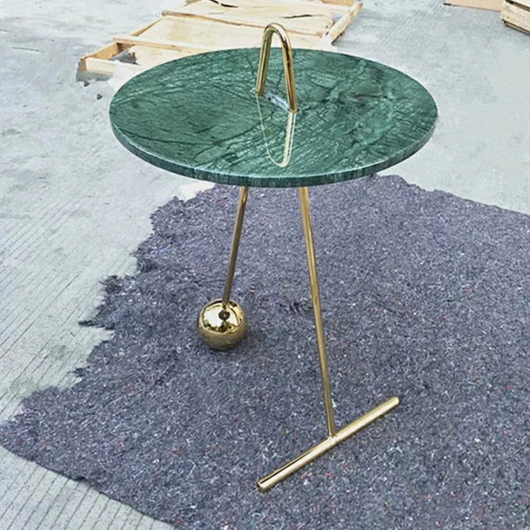 五金大理石茶幾大全 北歐設(shè)計師邊幾角幾 五金電鍍烤漆異形方圓形