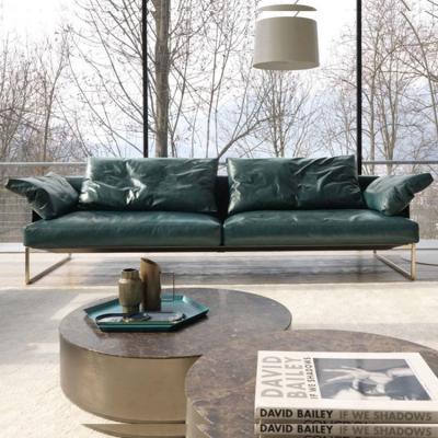 新品新款沙發(fā) 單人多人貴妃沙發(fā) Désirée divani ARLON  Leather sofa Matteo Thun & Partners